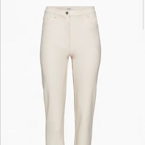 Aritzia Melina vegan leather Pants